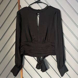 Dynamite tie back long sleeve